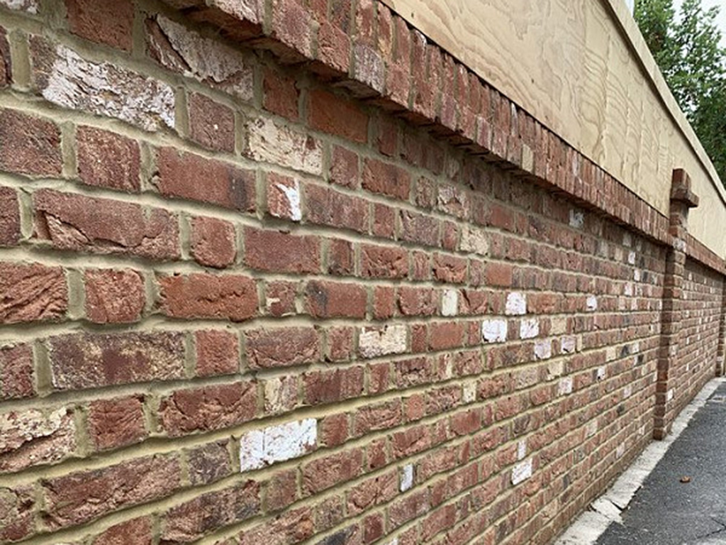 Detailed Barnhouse Blend brickwork